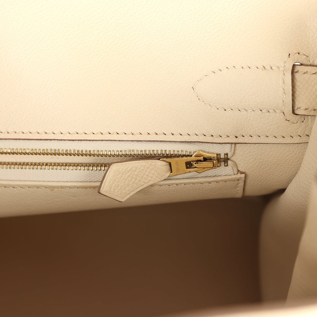 Birkin 30 Craie Epsom Gold Hardware Bag