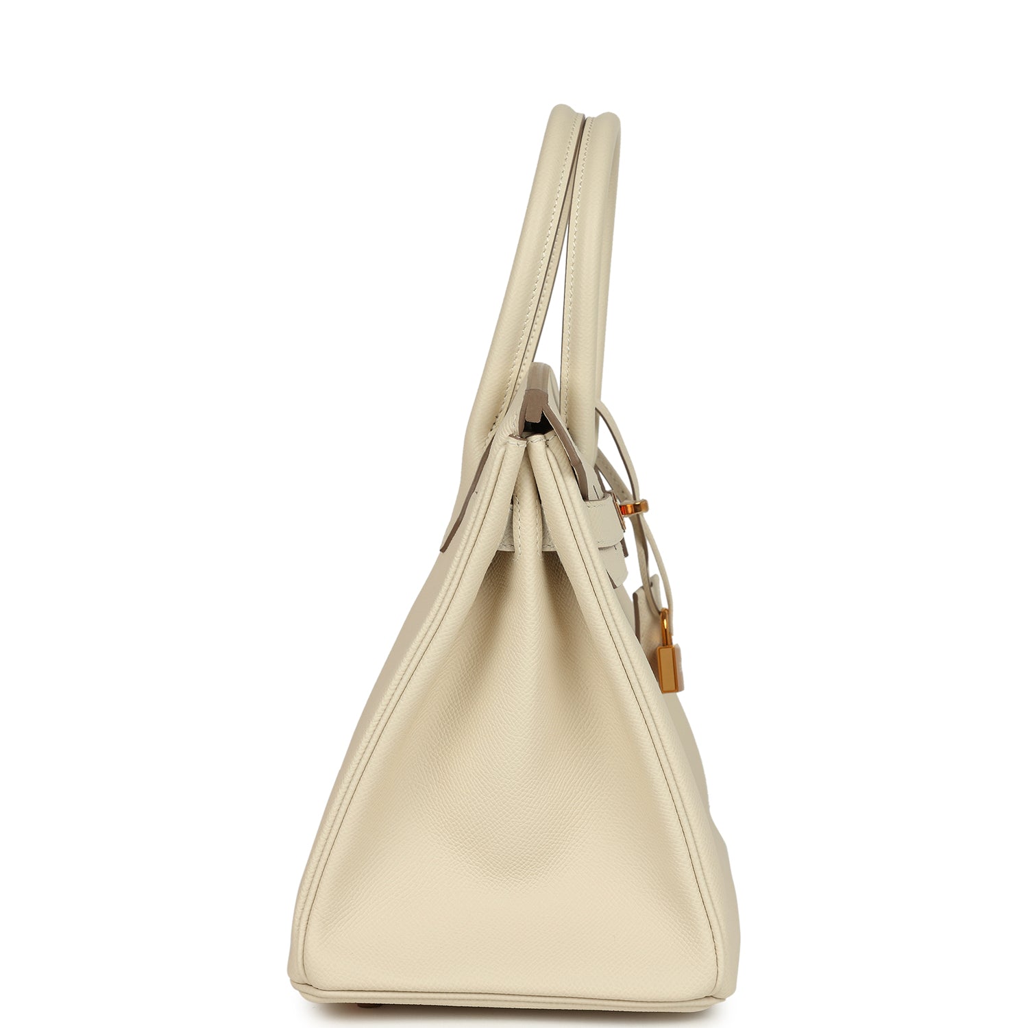 Birkin 30 Craie Epsom Rose Gold Hardware Bag