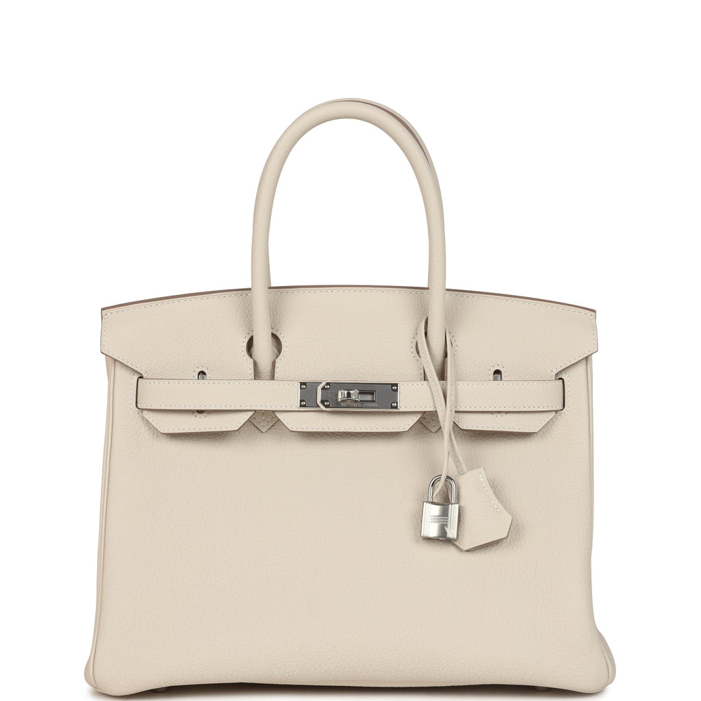 Birkin 30 Craie Togo Gold Hardware Bag