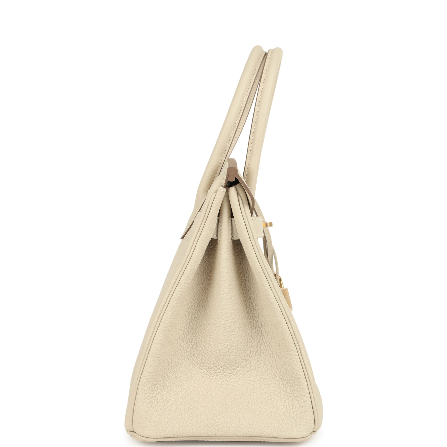 Birkin 30 Craie Togo Permabrass Hardware Bag