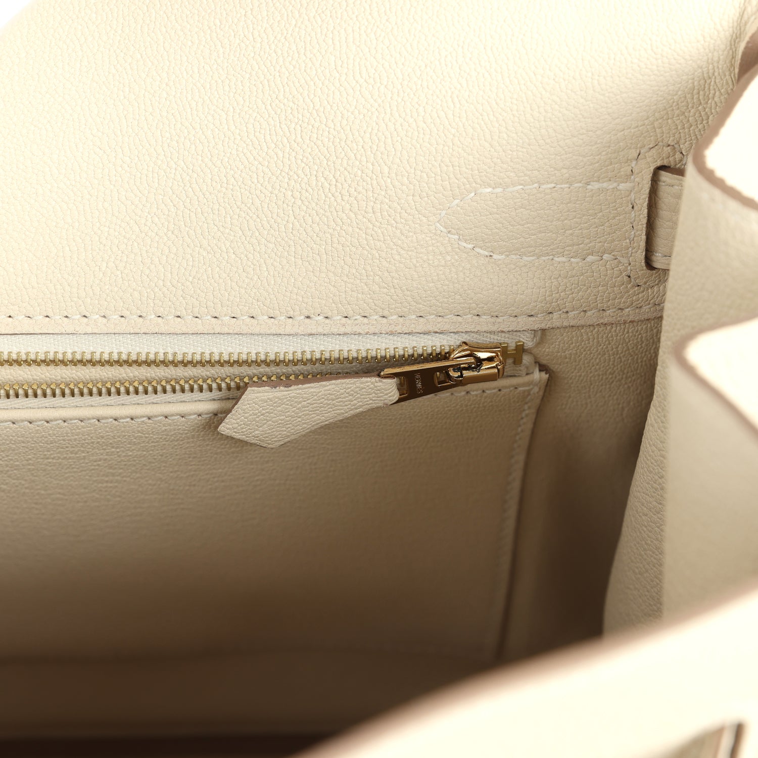 Birkin 30 Craie Togo Permabrass Hardware Bag