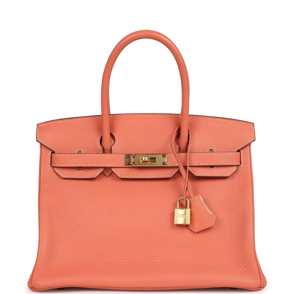 Birkin 30 Crevette Clemence Gold Hardware Bag