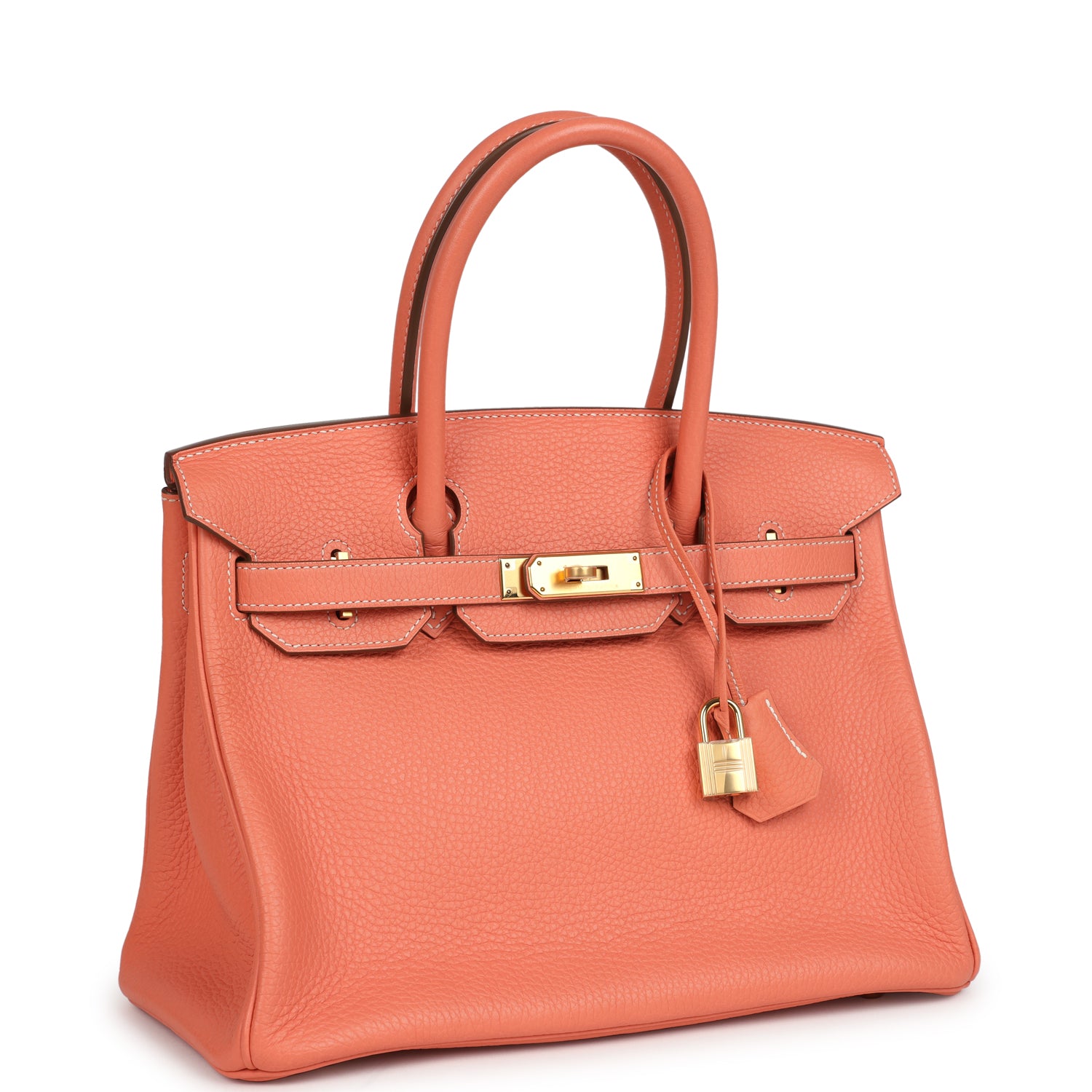 Birkin 30 Crevette Clemence Gold Hardware Bag