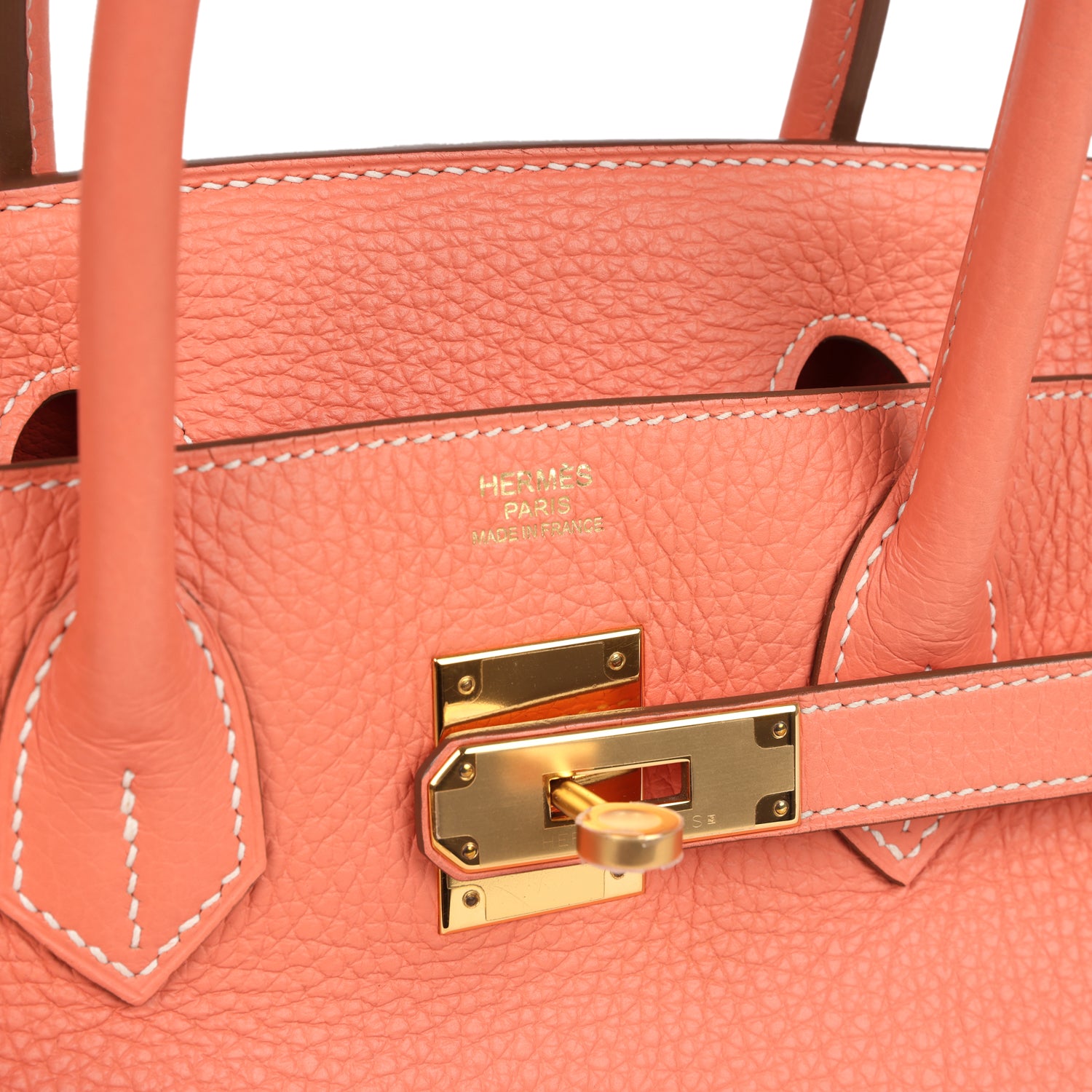 Birkin 30 Crevette Clemence Gold Hardware Bag
