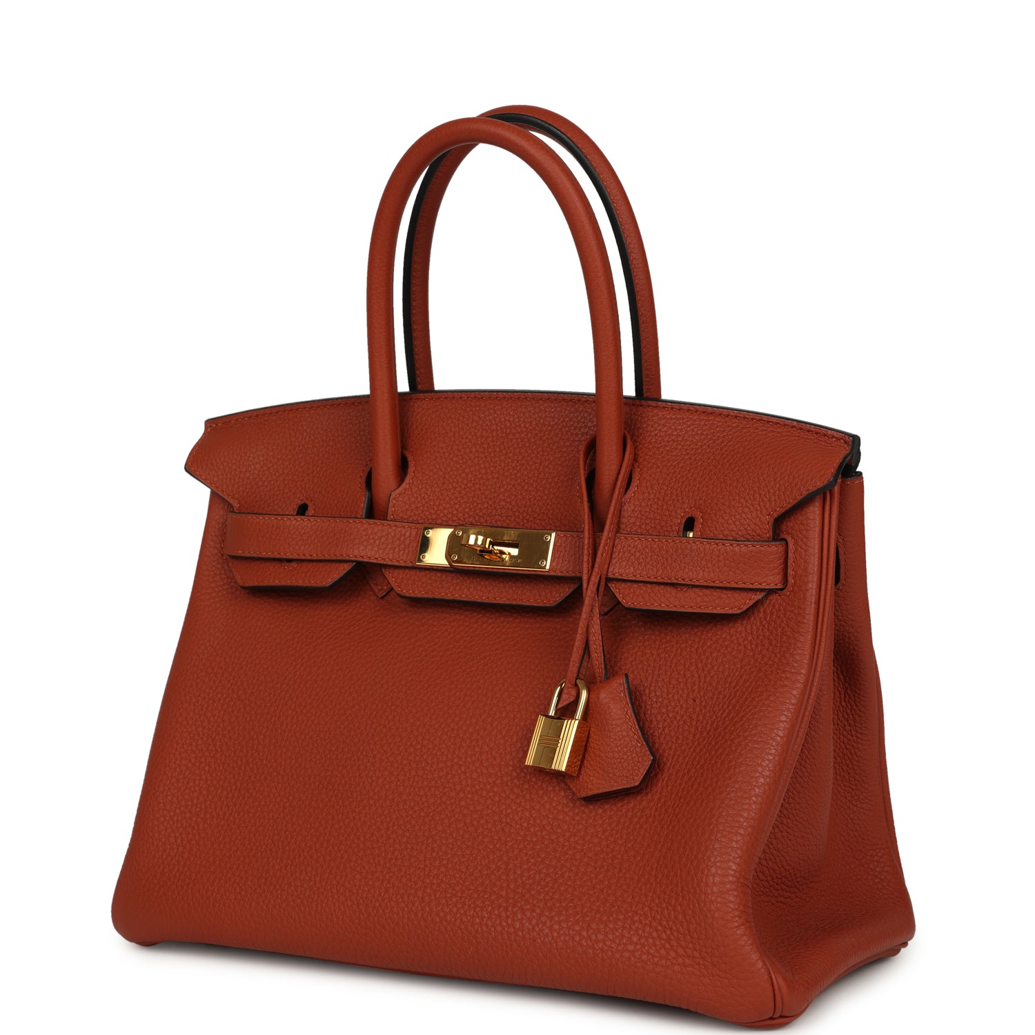 Birkin 30 Cuivre Togo Gold Hardware Bag