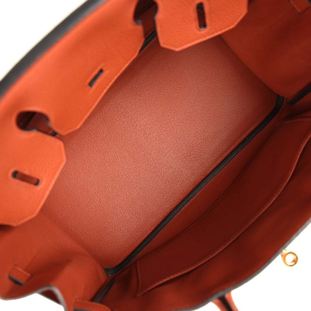 Birkin 30 Cuivre Togo Gold Hardware Bag