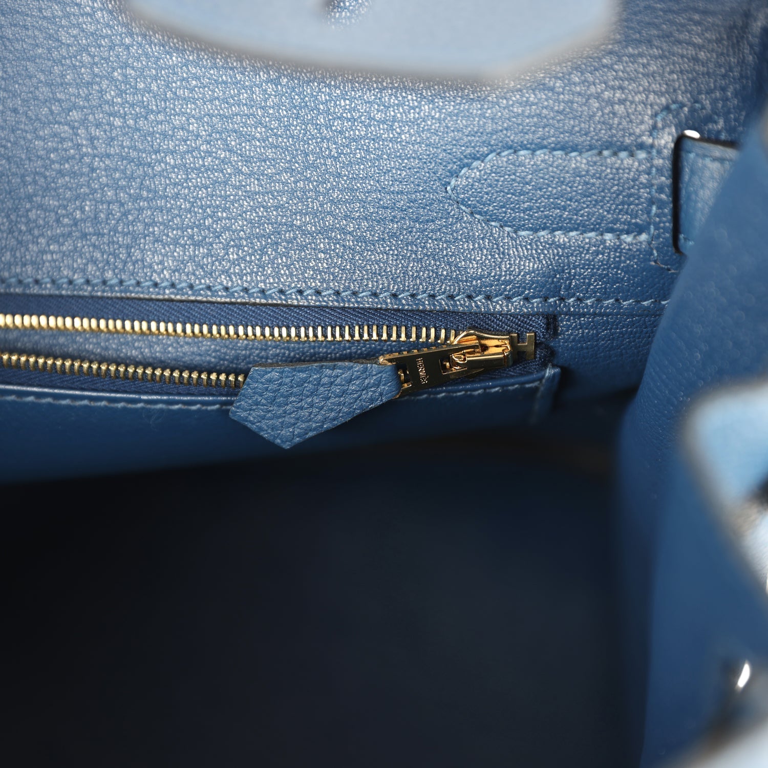 Birkin 30 Deep Bleu Togo Gold Hardware Bag