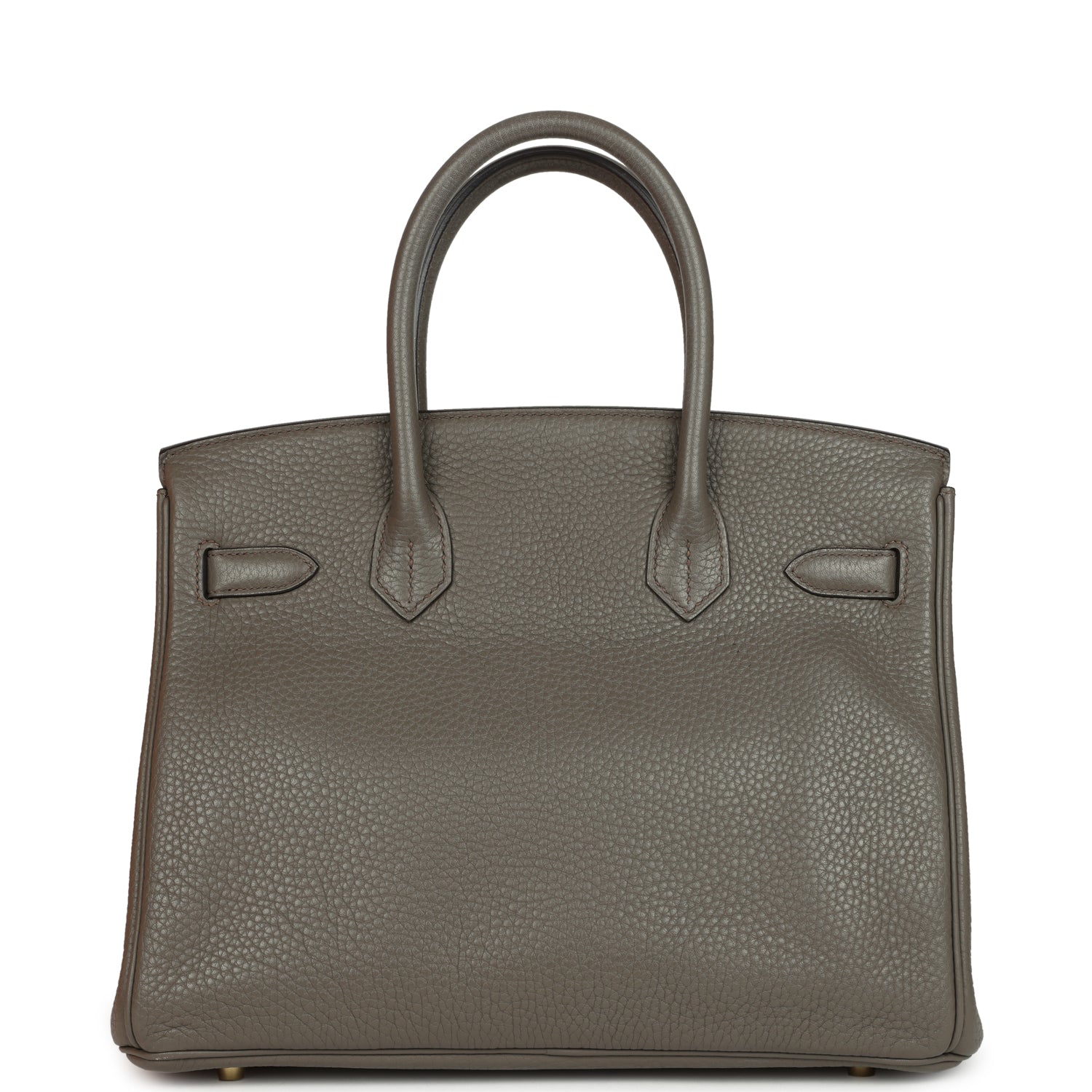 Birkin 30 Etain Clemence Gold Hardware Bag