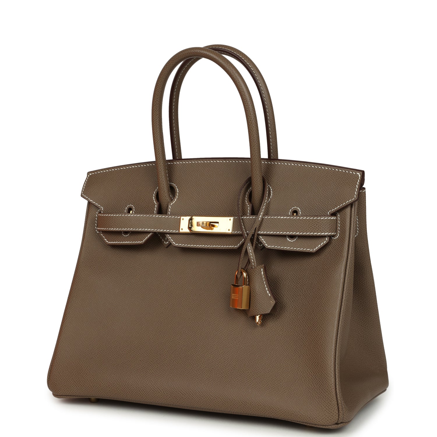 Birkin 30 Etoupe Epsom Gold Hardware Bag