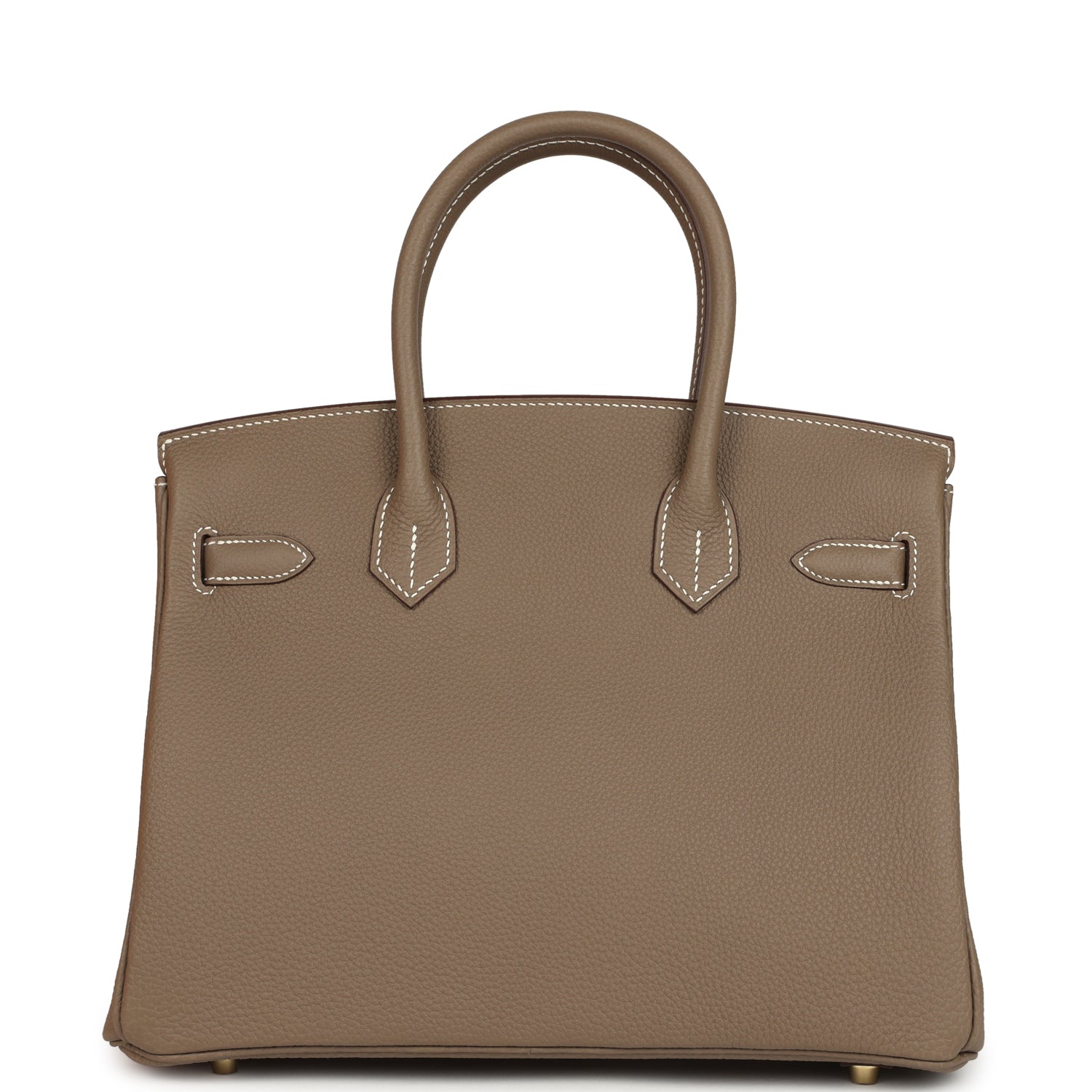 Birkin 30 Etoupe Togo Brushed Gold Hardware Bag