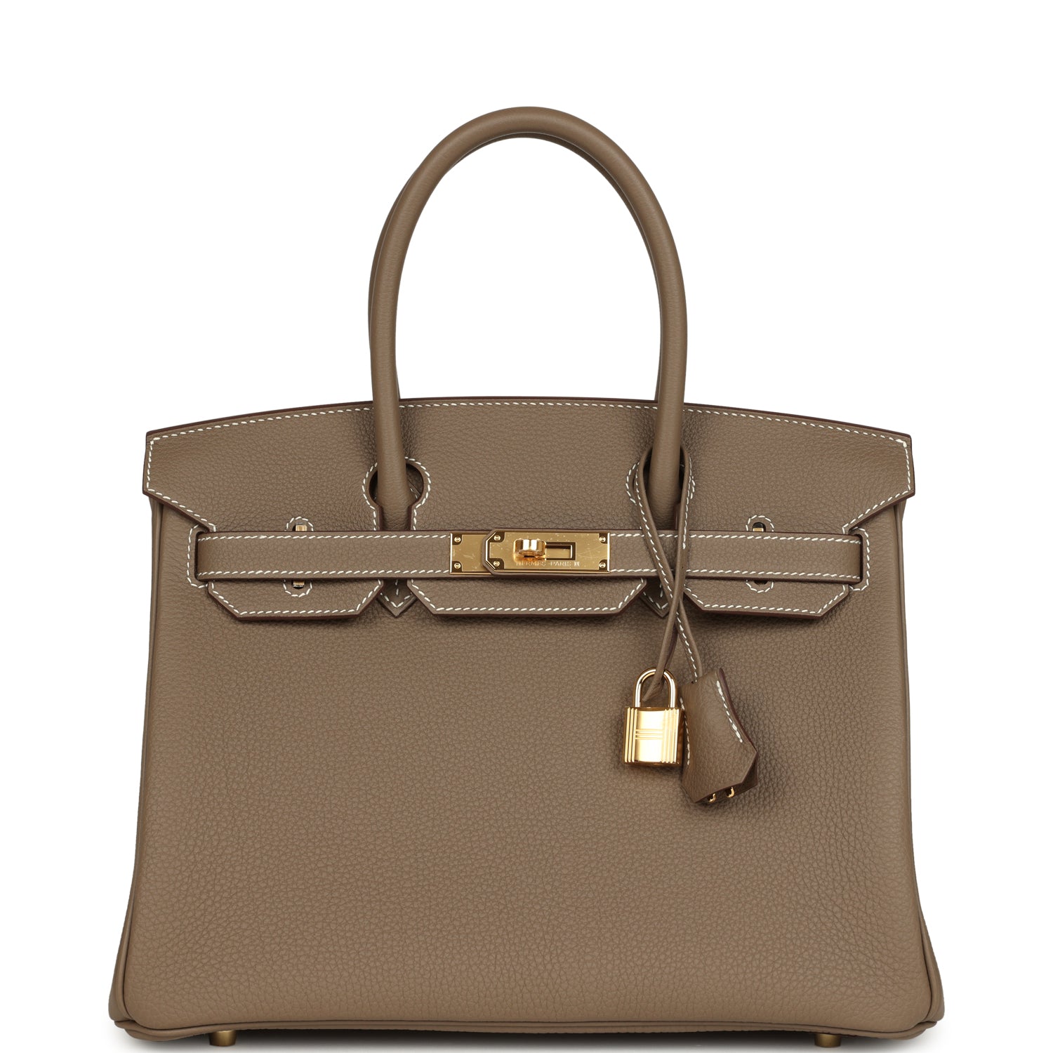 Birkin 30 Etoupe Togo Gold Hardware Bag