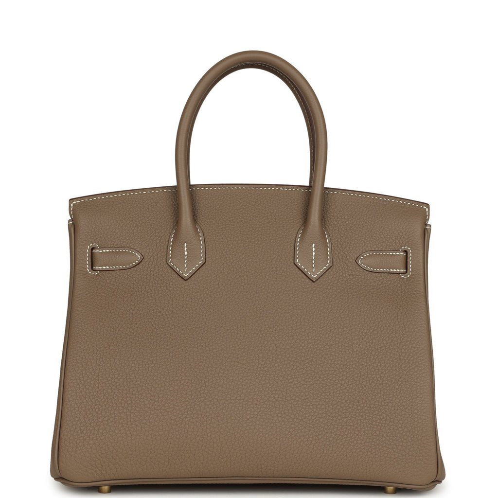 Birkin 30 Etoupe Togo Gold Hardware Bag