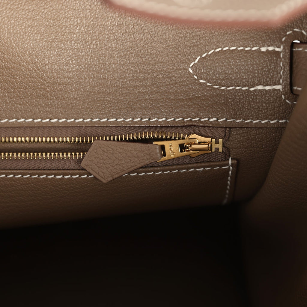 Birkin 30 Etoupe Togo Gold Hardware Bag