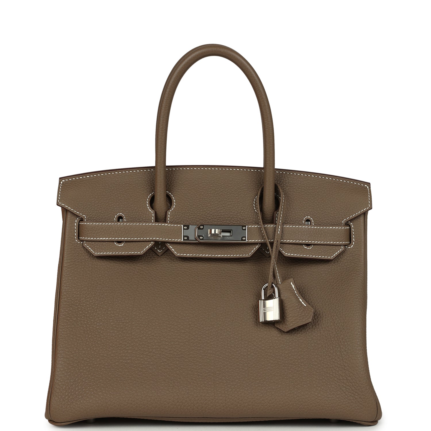Birkin 30 Etoupe Togo Palladium Hardware Bag