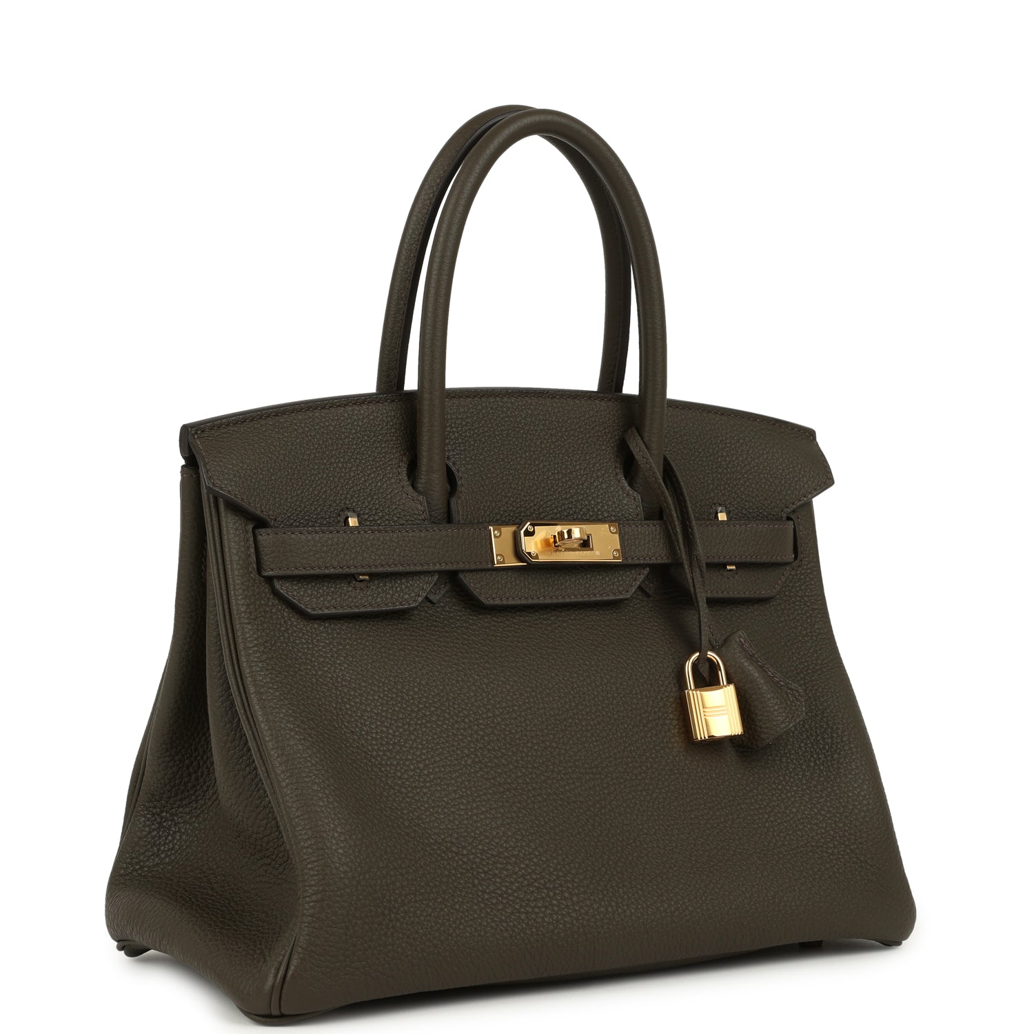 Birkin 30 Eucalyptus Togo Gold Hardware Bag