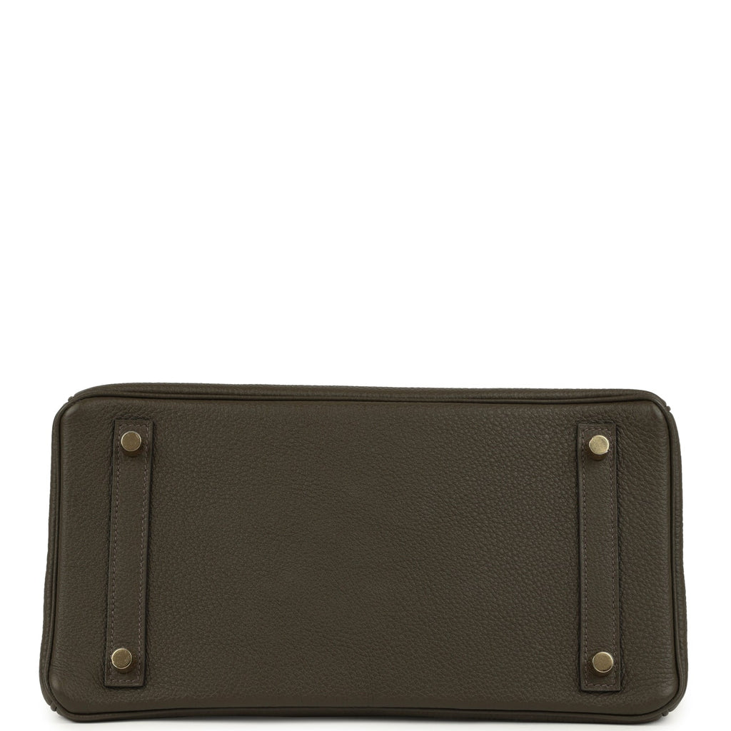Birkin 30 Eucalyptus Togo Gold Hardware Bag