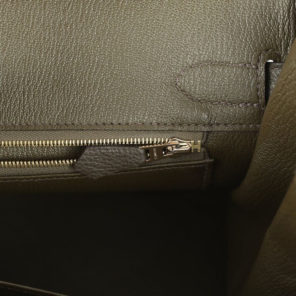 Birkin 30 Eucalyptus Togo Gold Hardware Bag