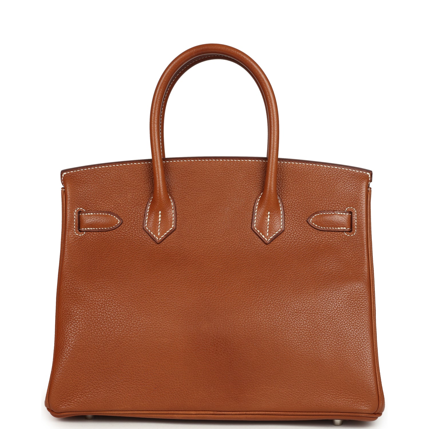 Birkin 30 Fauve Barenia Faubourg Palladium Hardware Bag