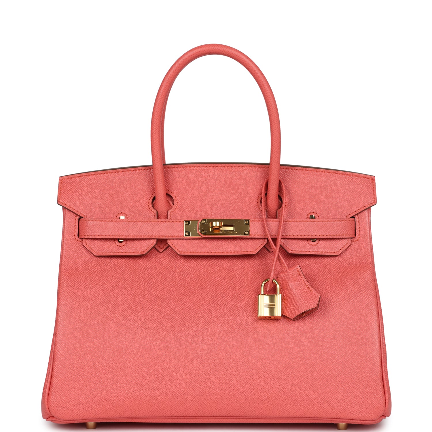 Birkin 30 Flamingo Epsom Gold Hardware Bag