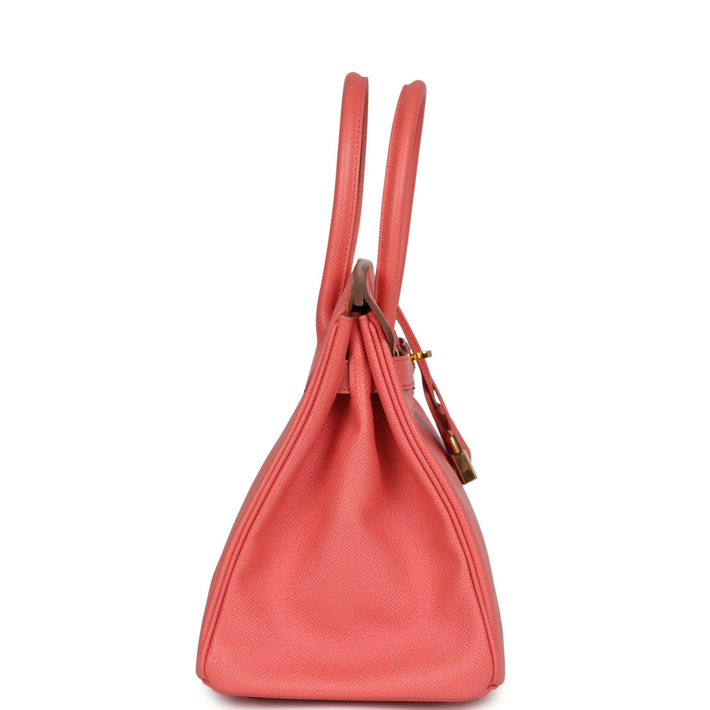 Birkin 30 Flamingo Epsom Gold Hardware Bag