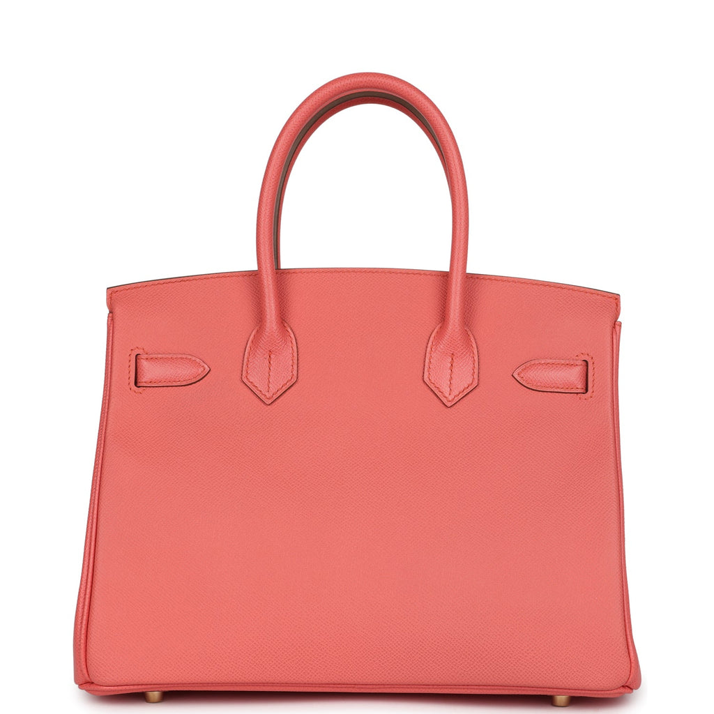 Birkin 30 Flamingo Epsom Gold Hardware Bag