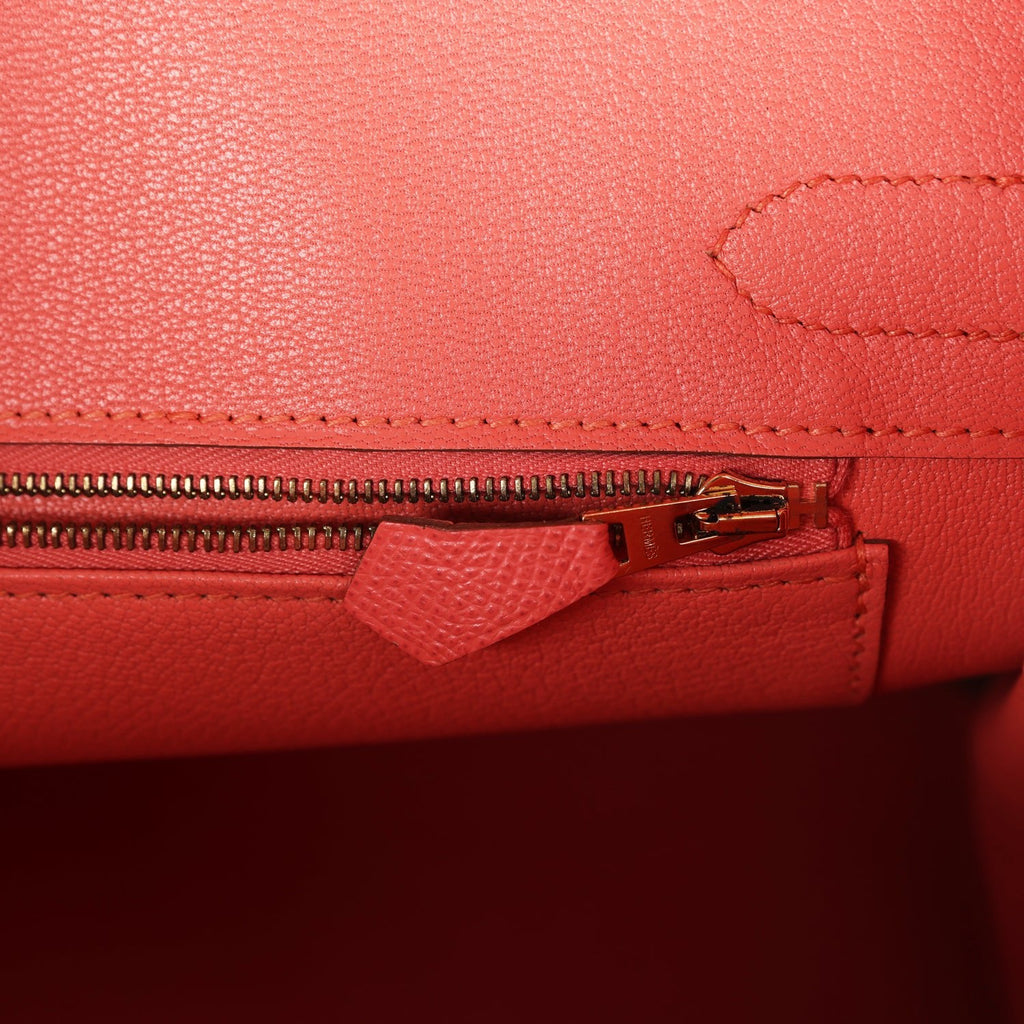 Birkin 30 Flamingo Epsom Gold Hardware Bag