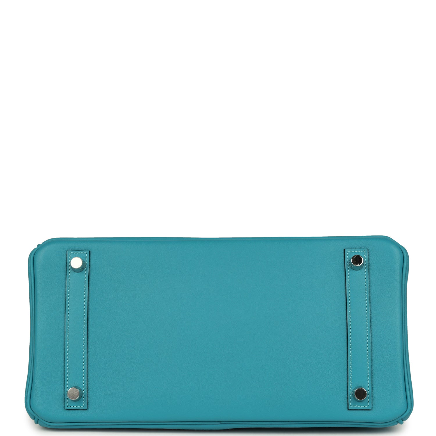 Birkin 30 Ghillies Turquoise Togo and Swift Palladium Hardware Bag