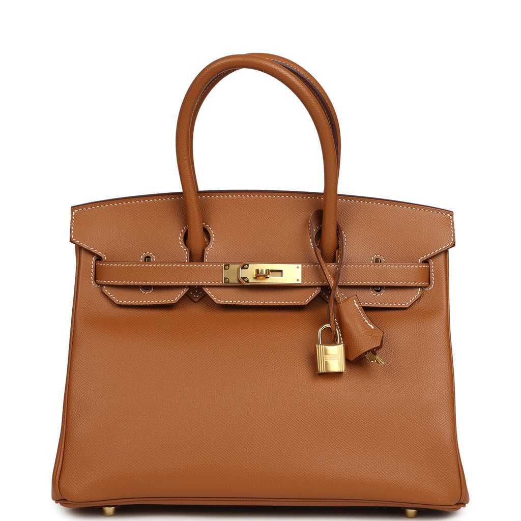 Birkin 30 Gold Epsom Gold Hardware Bag