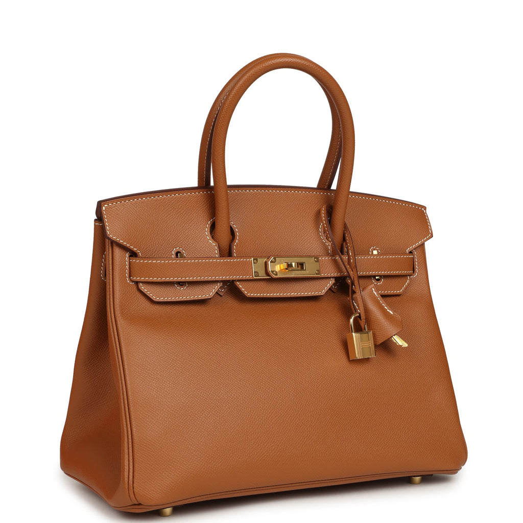 Birkin 30 Gold Epsom Gold Hardware Bag