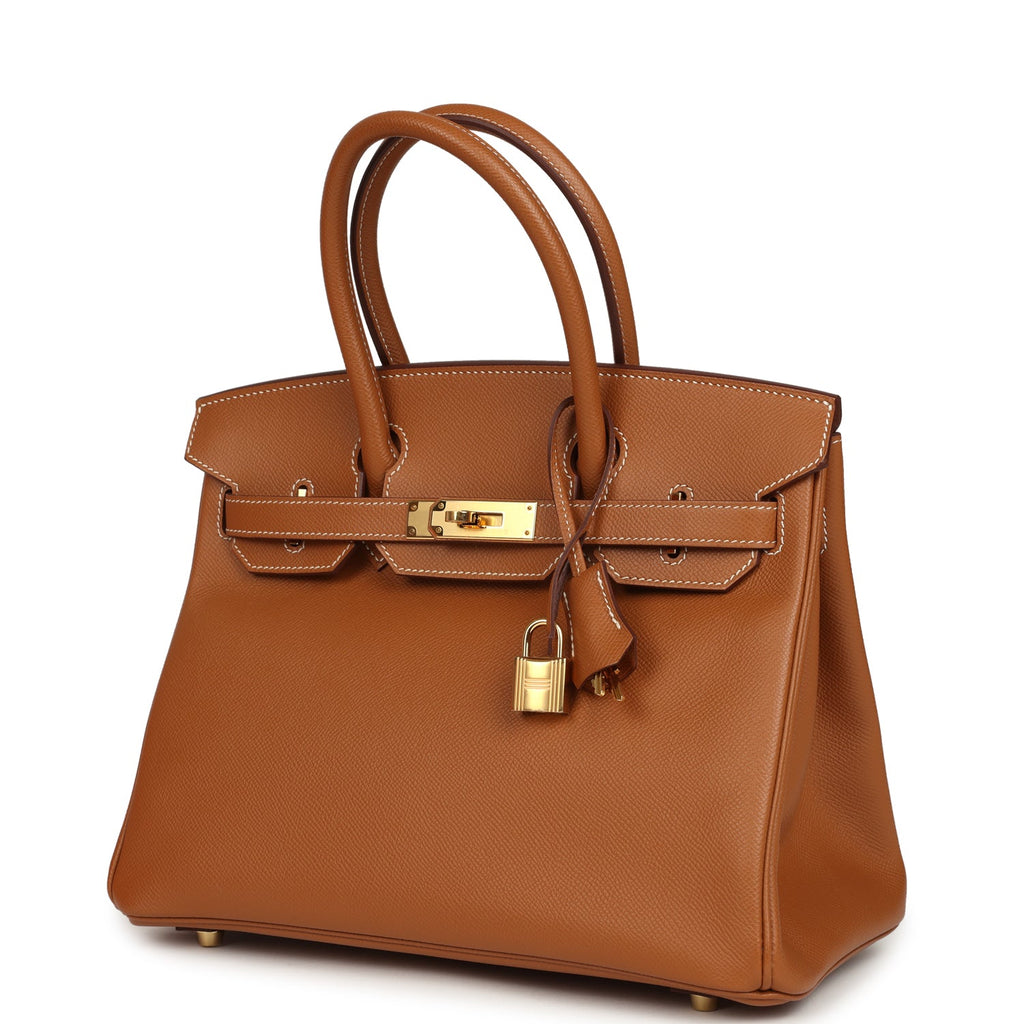 Birkin 30 Gold Epsom Gold Hardware Bag