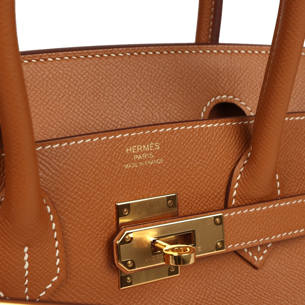 Birkin 30 Gold Epsom Gold Hardware Bag