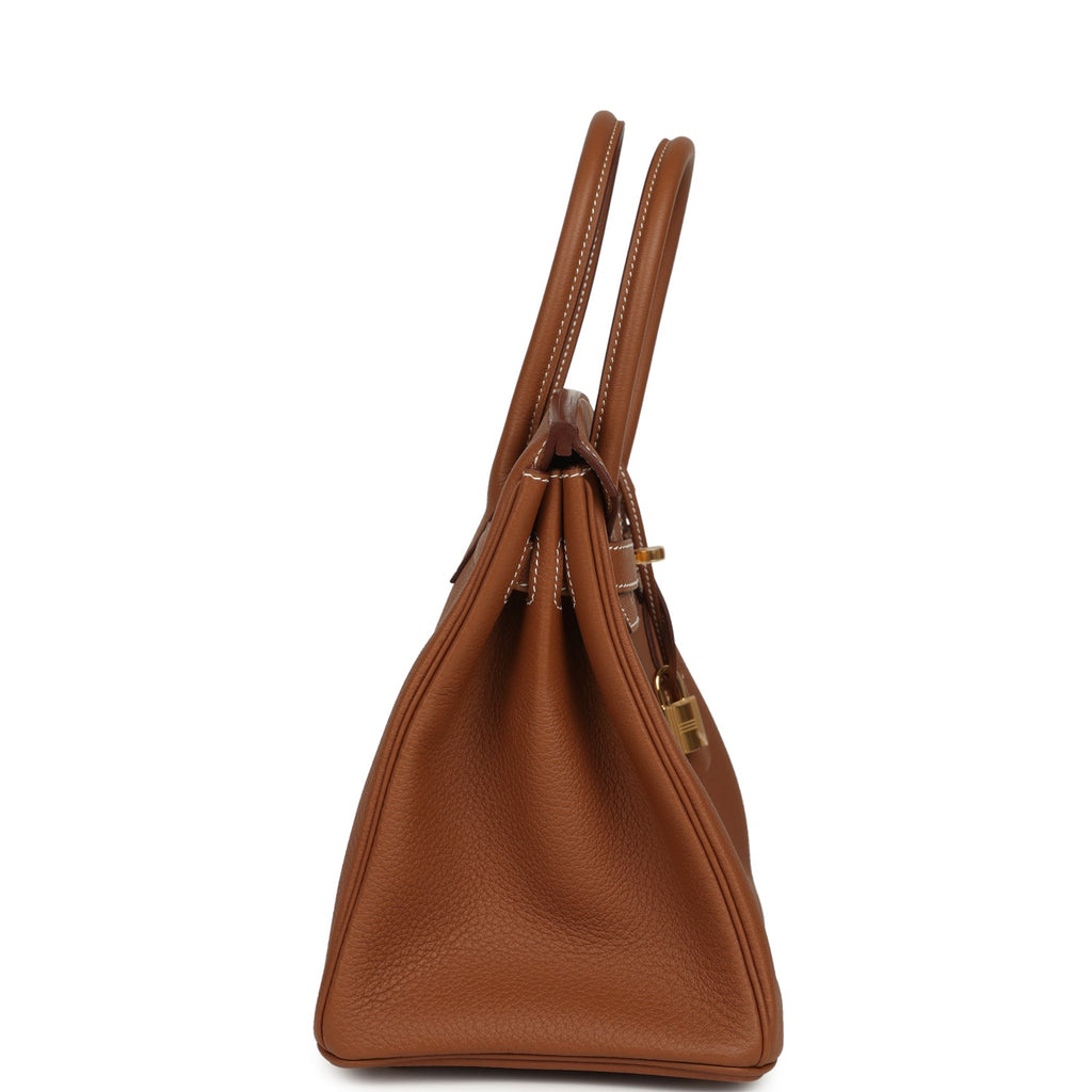 Birkin 30 Gold Togo Gold Hardware Bag