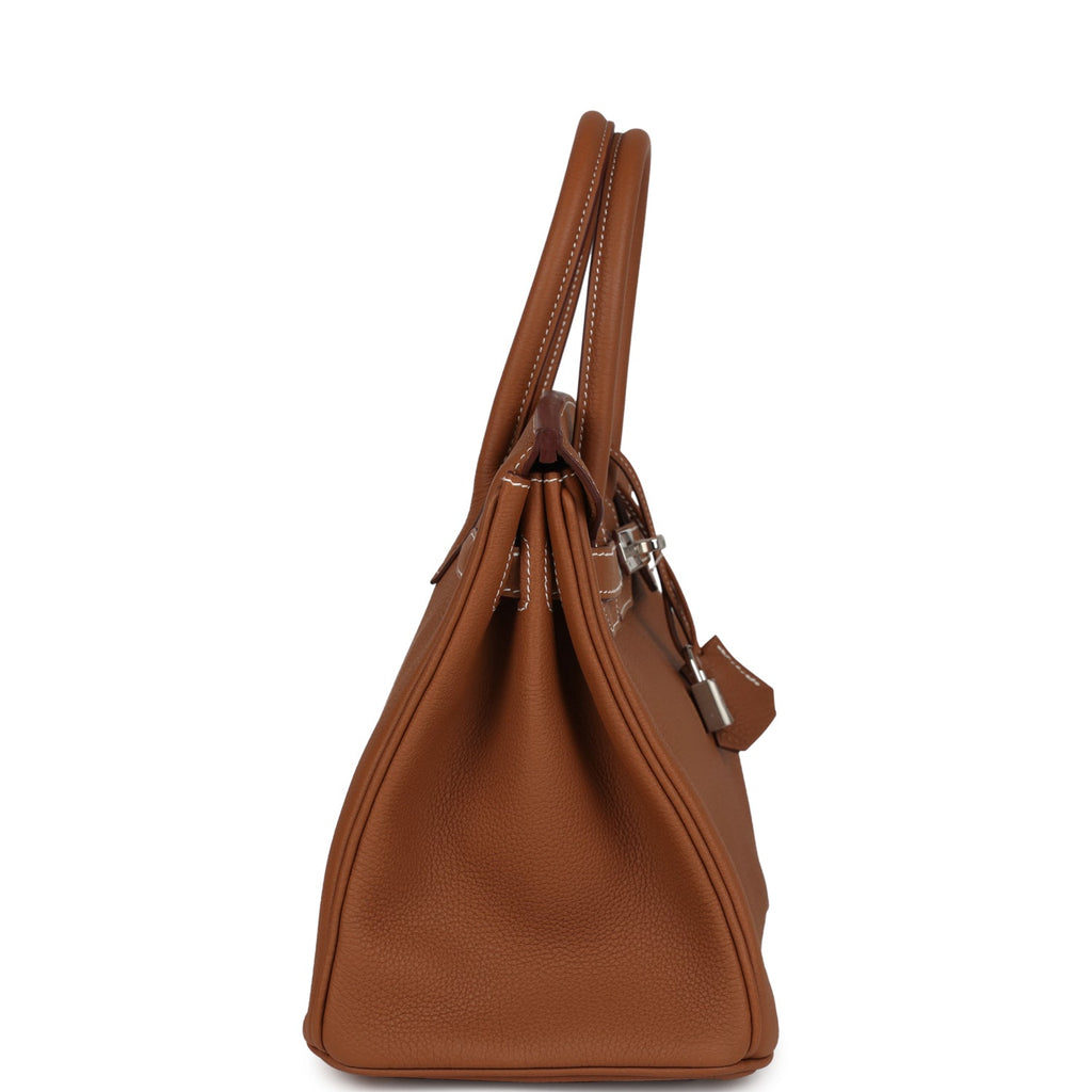 Birkin 30 Gold Togo Palladium Hardware Bag