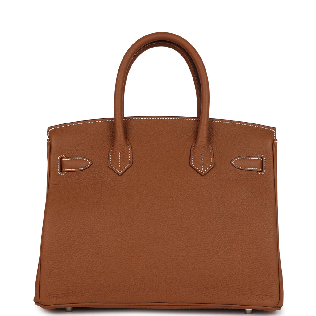 Birkin 30 Gold Togo Palladium Hardware Bag