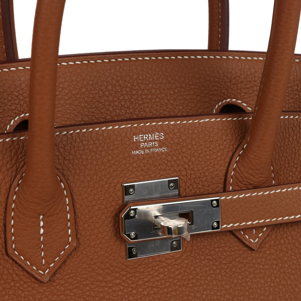 Birkin 30 Gold Togo Palladium Hardware Bag