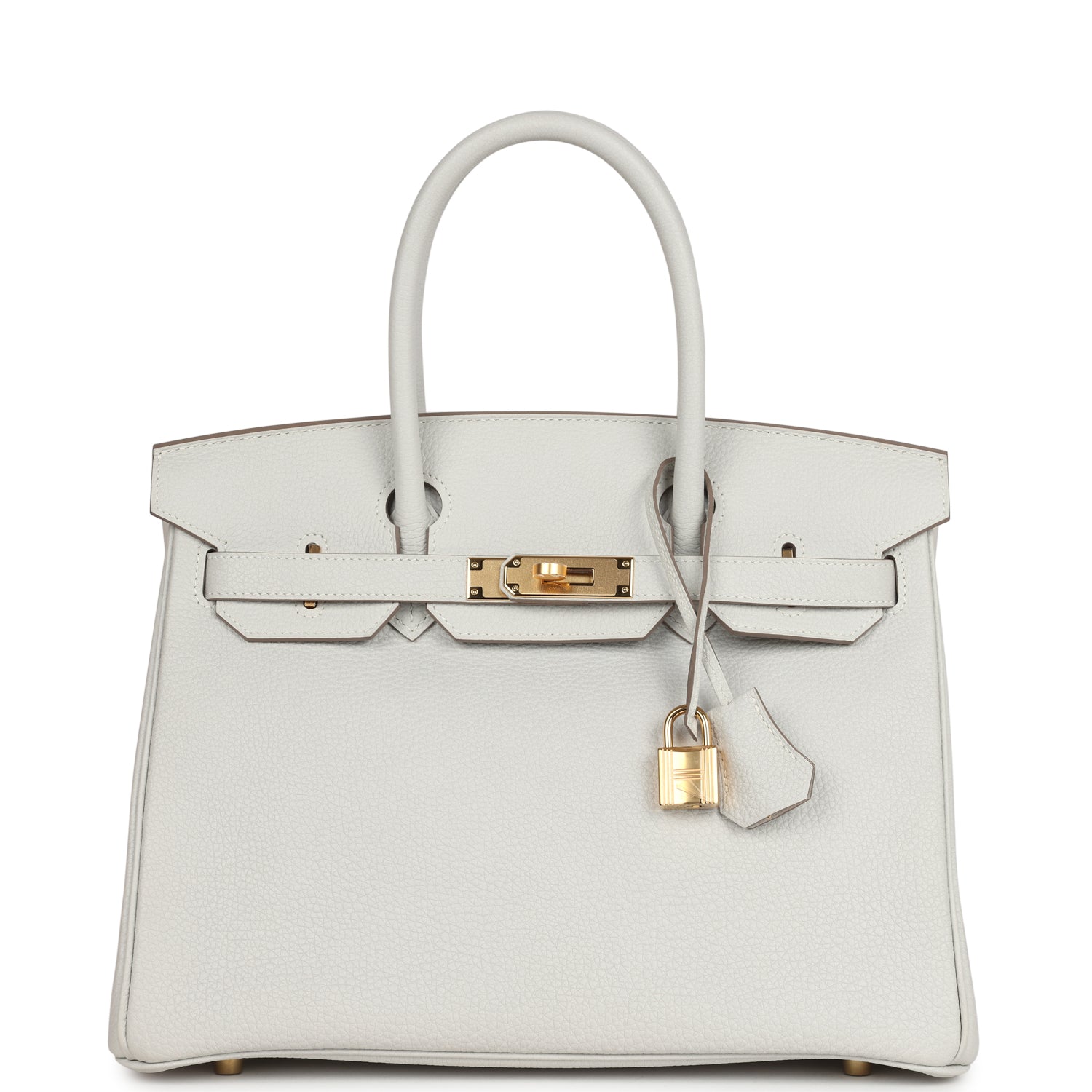 Birkin 30 Gris Perle Togo Gold Hardware Bag