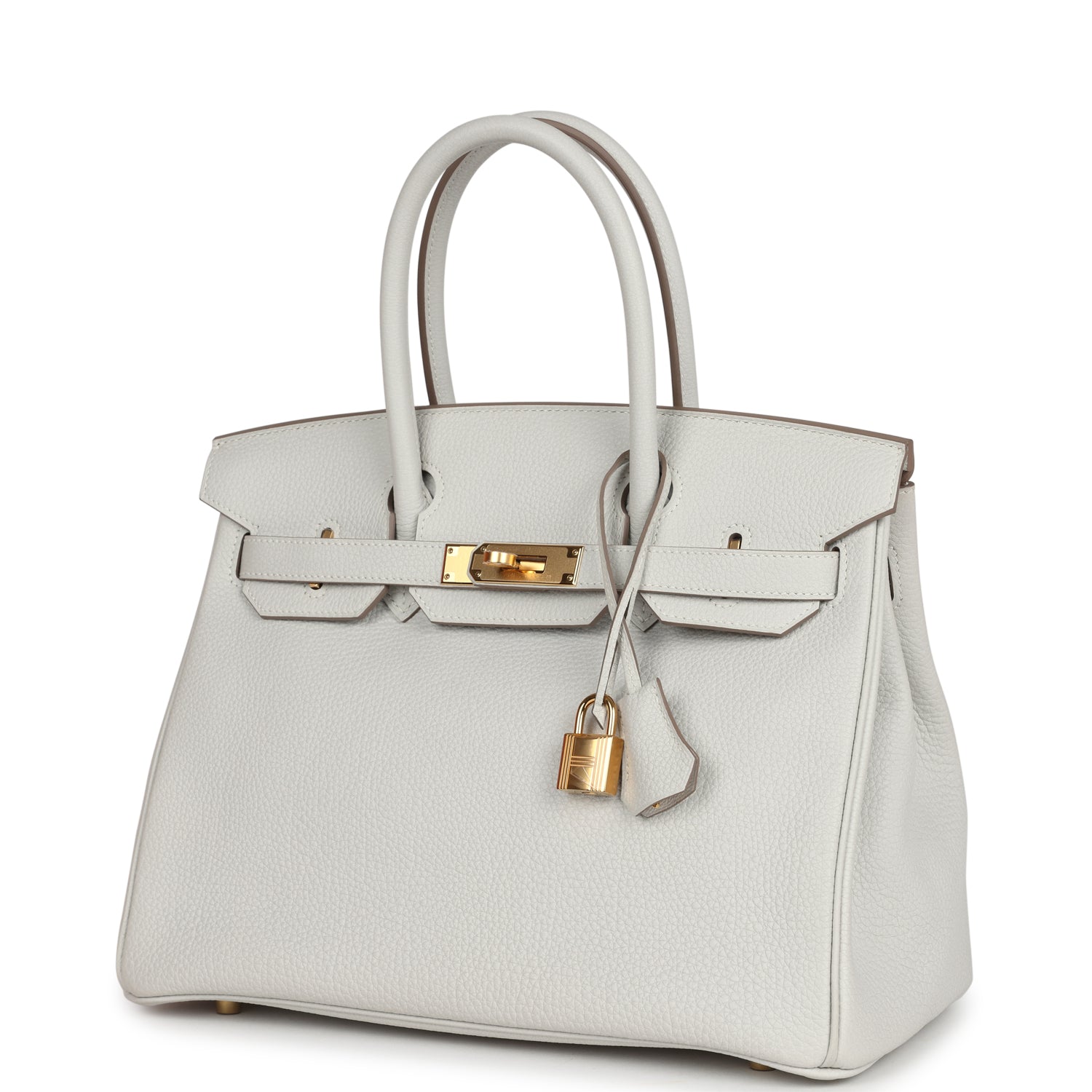 Birkin 30 Gris Perle Togo Gold Hardware Bag
