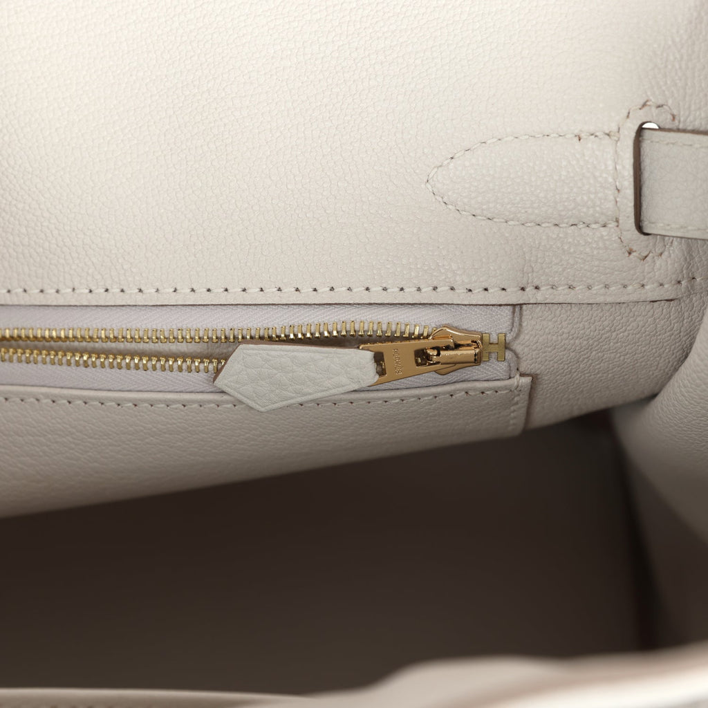 Birkin 30 Gris Perle Togo Gold Hardware Bag
