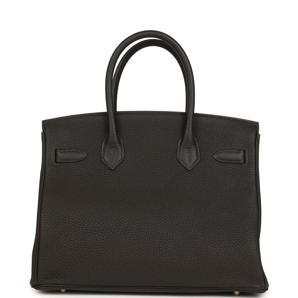 Birkin 30 Macassar Togo Gold Hardware Bag