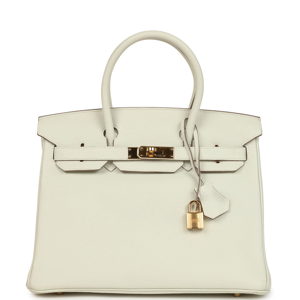 Birkin 30 Mushroom Togo Gold Hardware Bag
