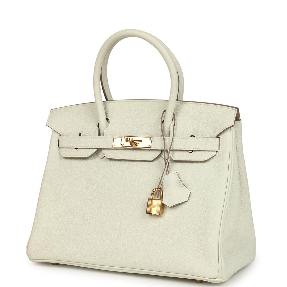 Birkin 30 Mushroom Togo Gold Hardware Bag