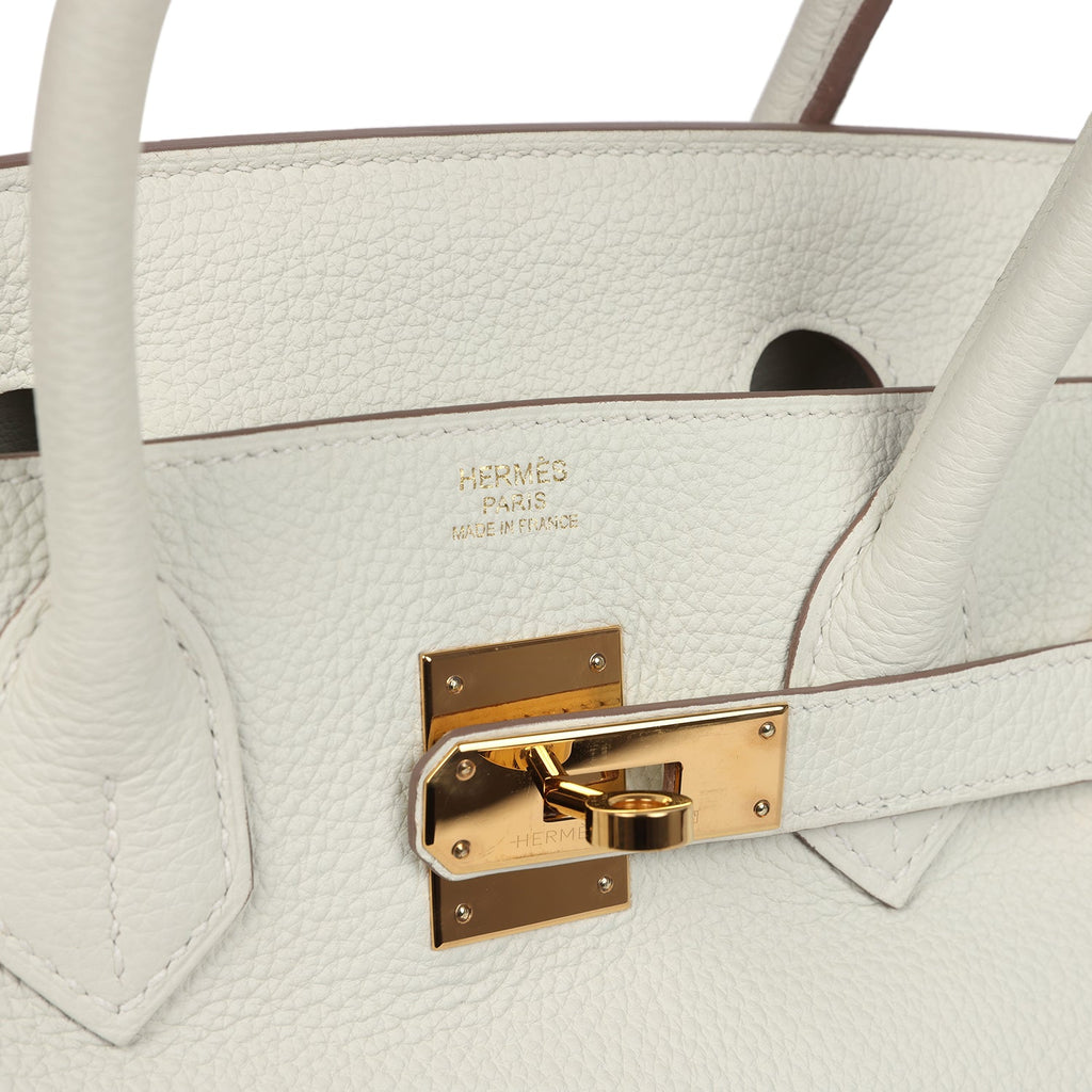 Birkin 30 Mushroom Togo Gold Hardware Bag