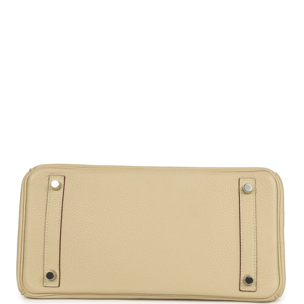 Birkin 30 Parchemin Clemence Palladium Hardware Bag