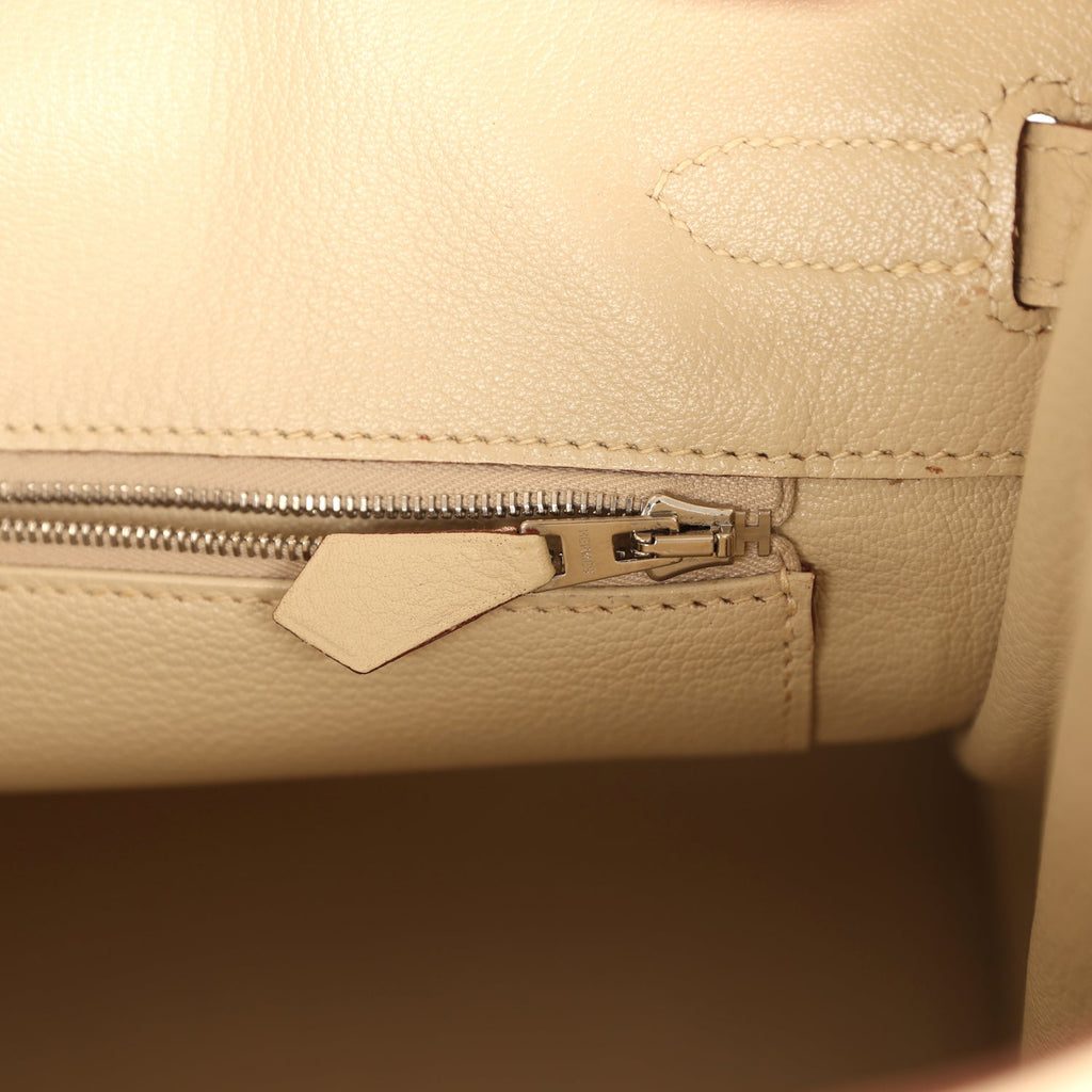 Birkin 30 Parchemin Clemence Palladium Hardware Bag