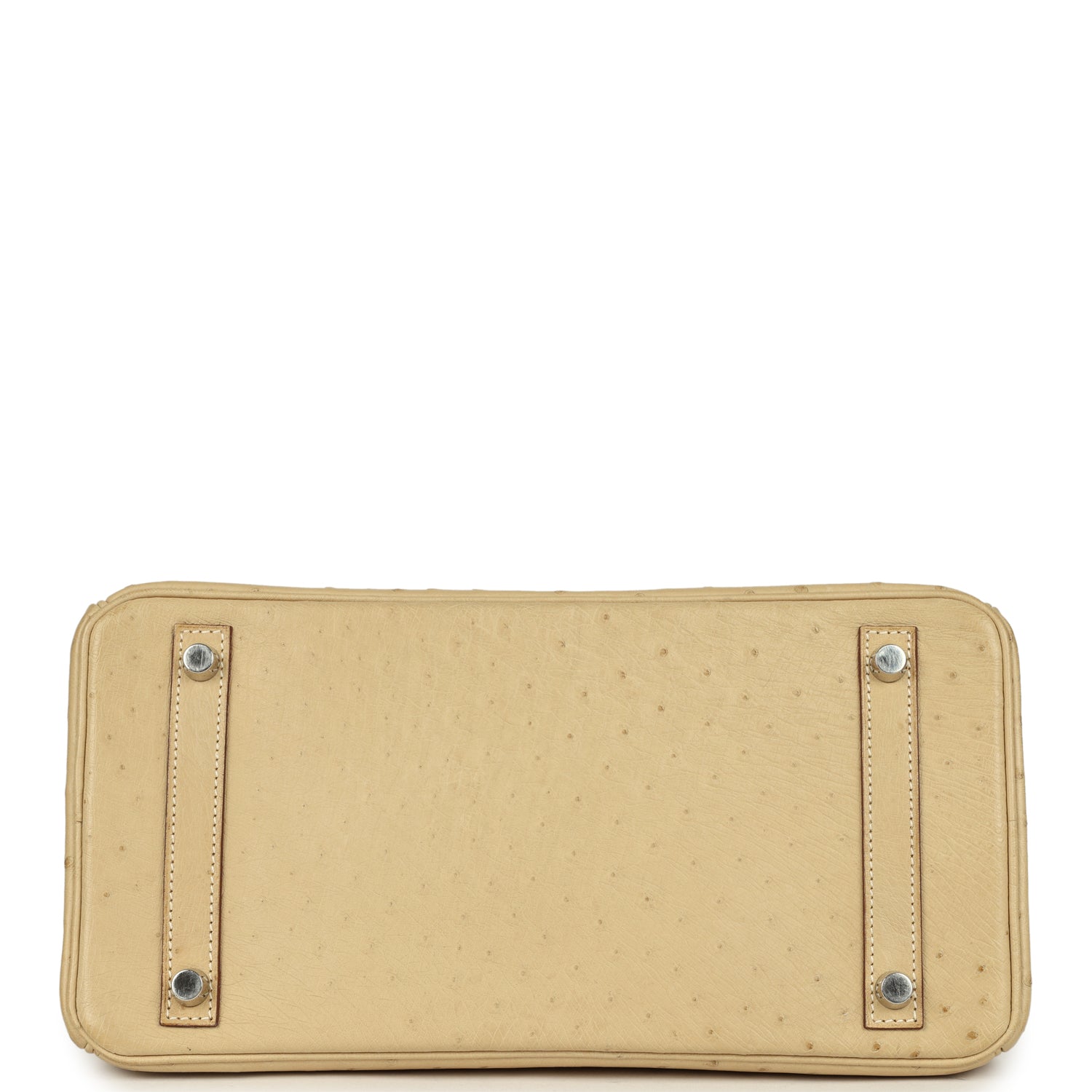 Birkin 30 Parchemin Ostrich Palladium Hardware Bag