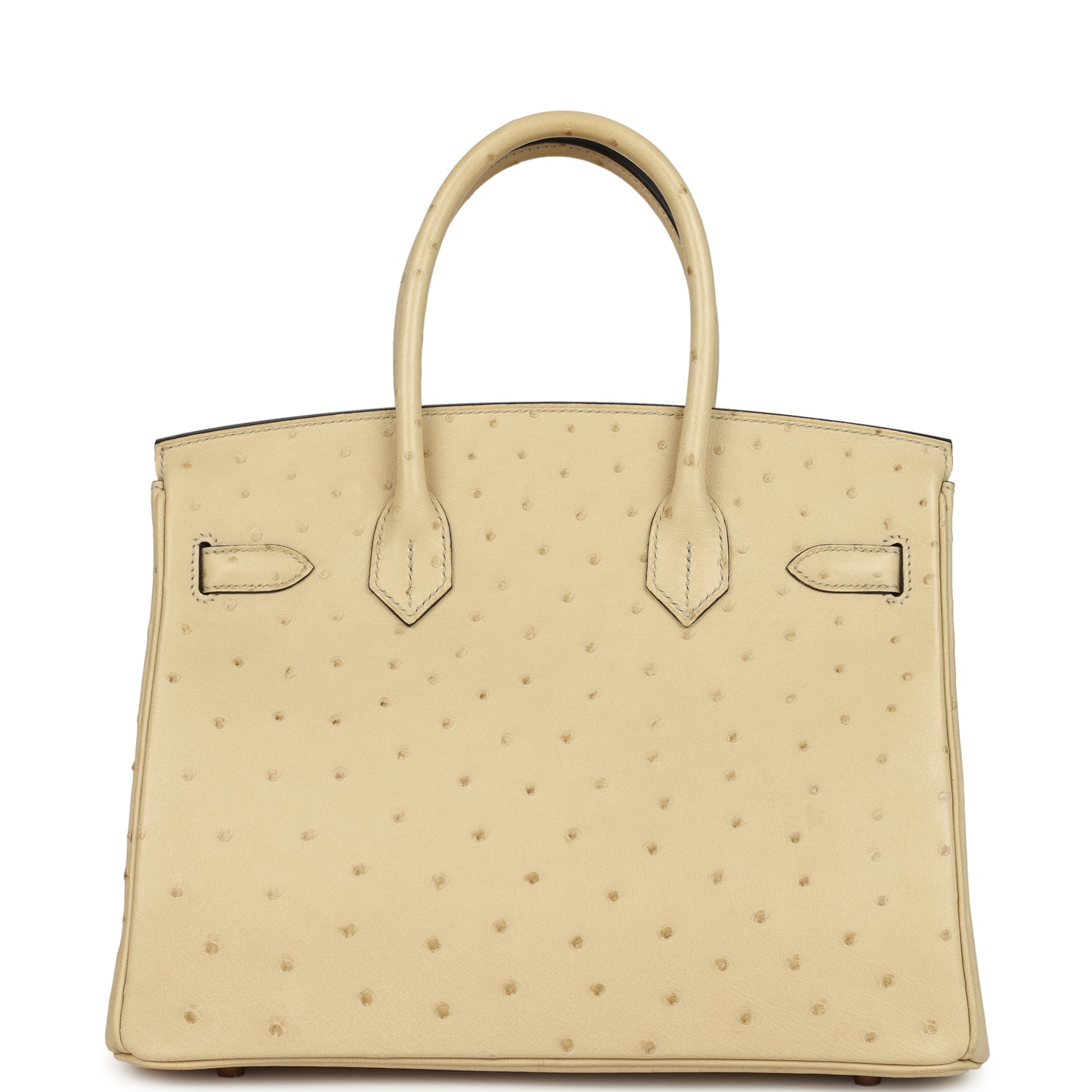 Birkin 30 Parchemin Ostrich Rose Gold Hardware Bag