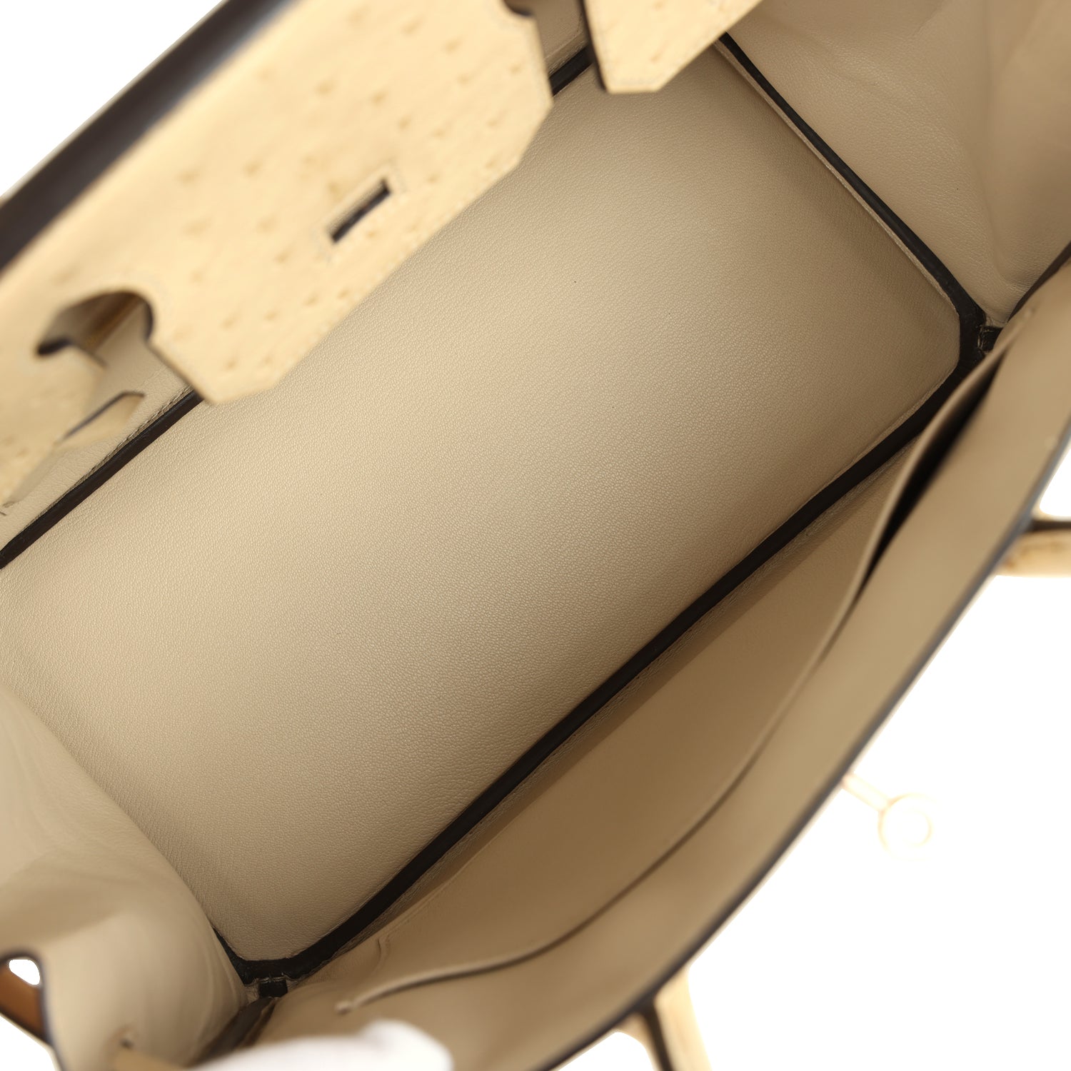 Birkin 30 Parchemin Ostrich Rose Gold Hardware Bag