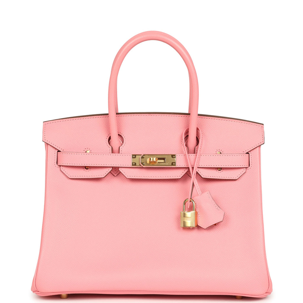Birkin 30 Rose Confetti Epsom Gold Hardware Bag