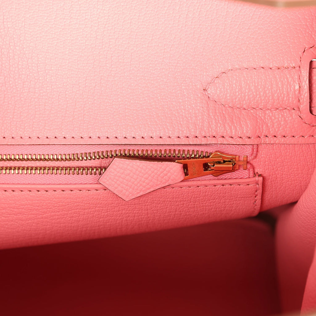 Birkin 30 Rose Confetti Epsom Gold Hardware Bag
