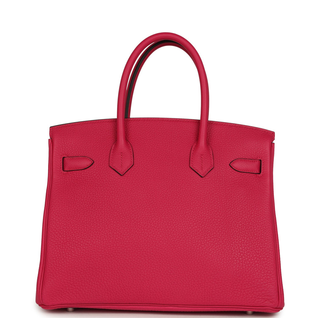 Birkin 30 Rose Extreme Togo Palladium Hardware Bag